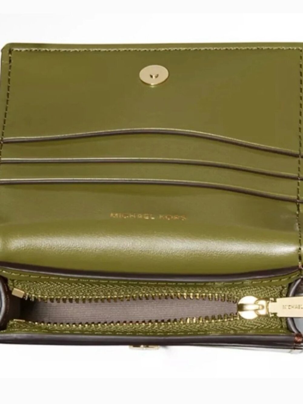 Michael Kors Hamilton Moderne Leather Wallet NWOT - Picture 11 of 12